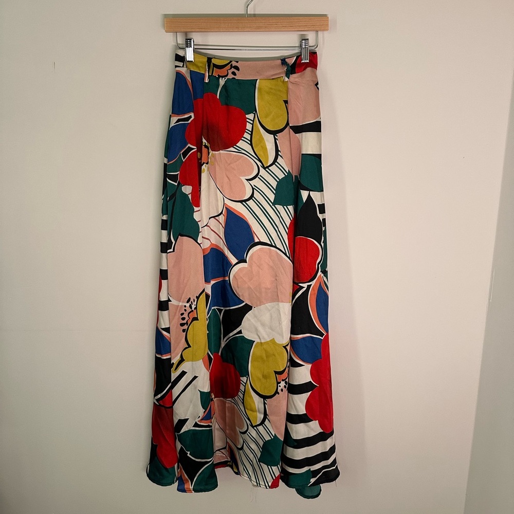 Nordstrom Rack Floral Maxi Skirt